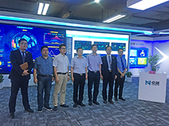 合肥市领导带队来乐鱼手机在线登录入口官网公司调研  深切关注乐鱼手机在线登录入口官网智慧教育产业发展