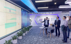 高新区管委会领导莅临乐鱼手机在线登录入口官网公司调研